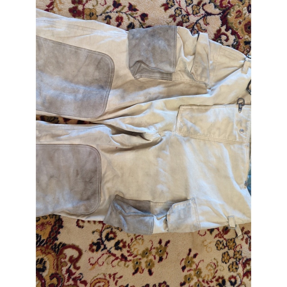 Retired Firefighter Gear Turnout Pants FIRE USED Size 46 X 28 SHELL ONLY!! - Picture 4 of 8